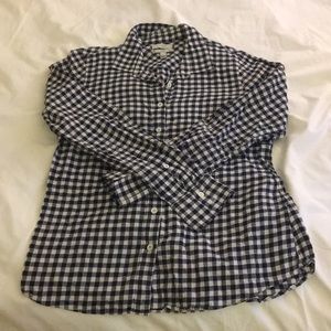 Gingham J.Crew Perfect Shirt